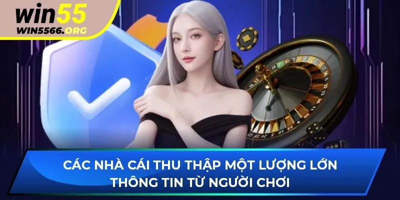 Các nhà cái thu thập một lượng lớn thông tin từ người chơi