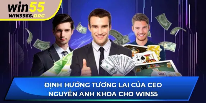 Định hướng tương lai của CEO Nguyễn Anh Khoa cho WIN55