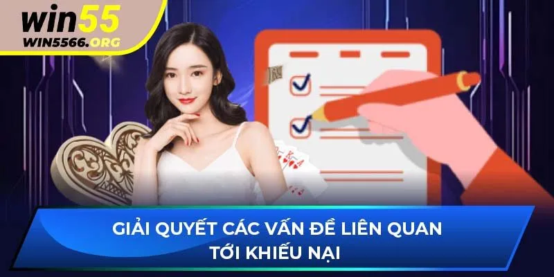 Giải quyết các vấn đề liên quan tới khiếu nại